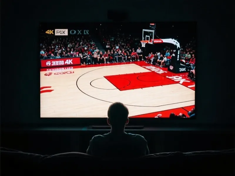 4K电视观看NBA回放